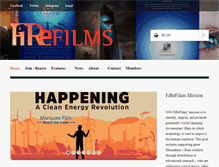 Tablet Screenshot of firefilms.org